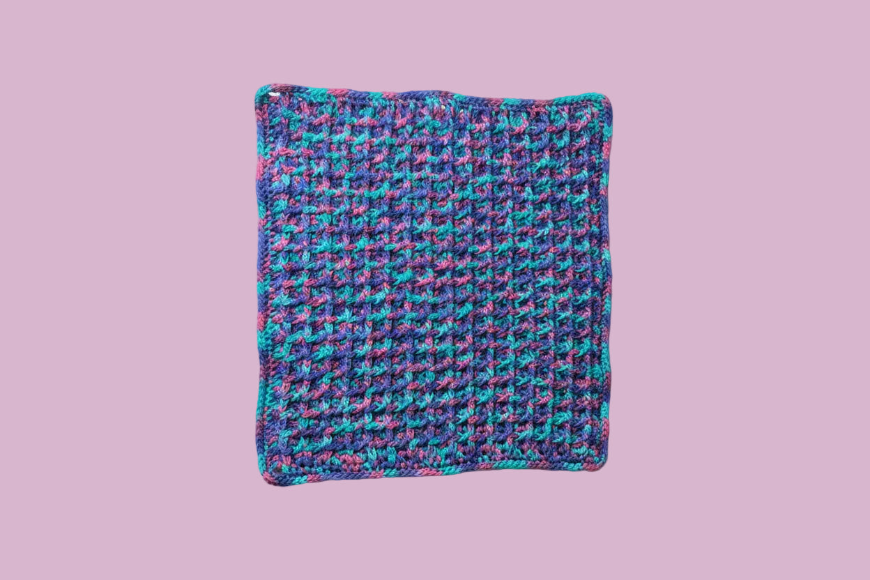 Handmade Waffle Stitch Kitchen Cloth